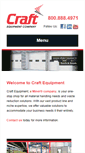 Mobile Screenshot of craftequip.com